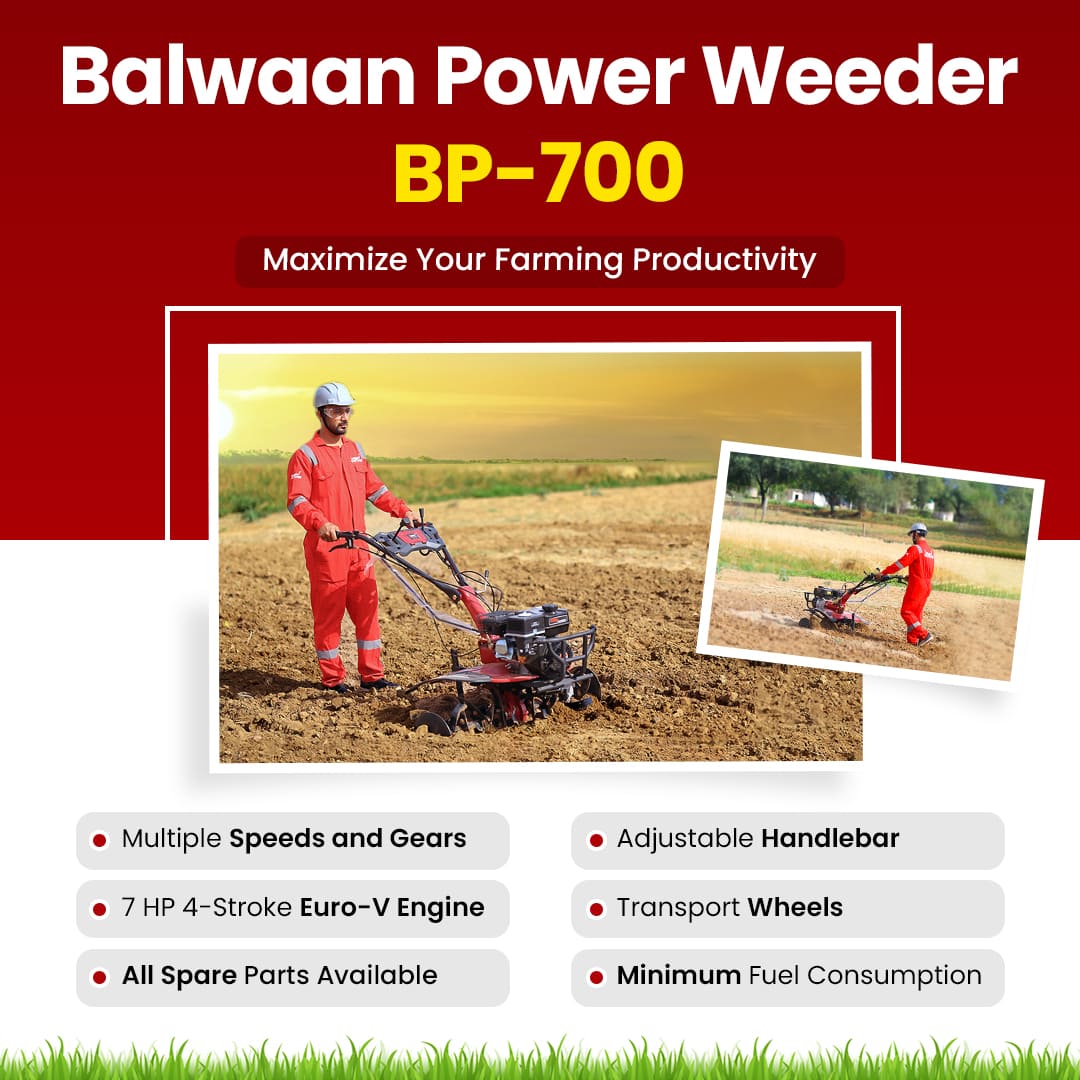 Balwaan 7 HP Agricultural Power Weeder| BP-700