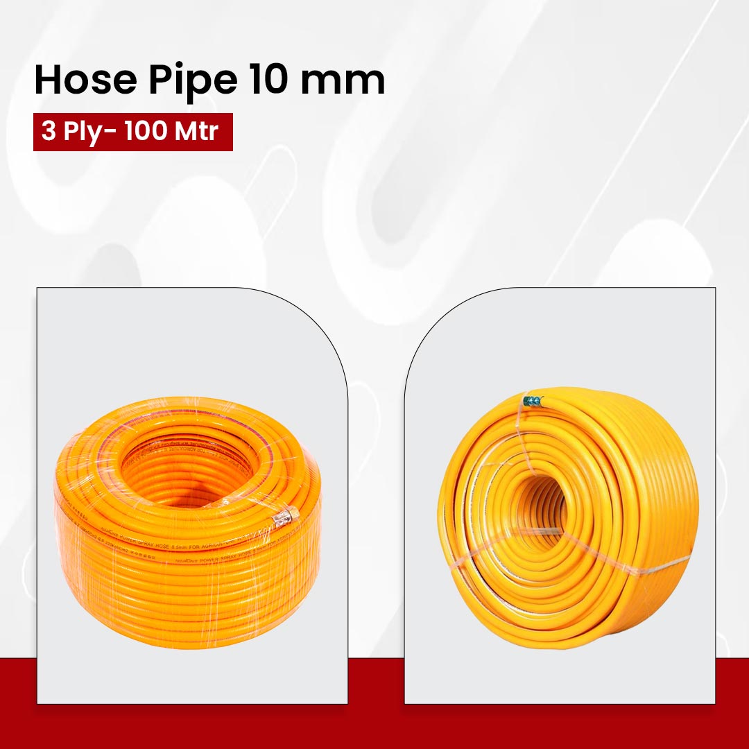 Hose Pipe 10 mm 3 Ply- 100 Meters