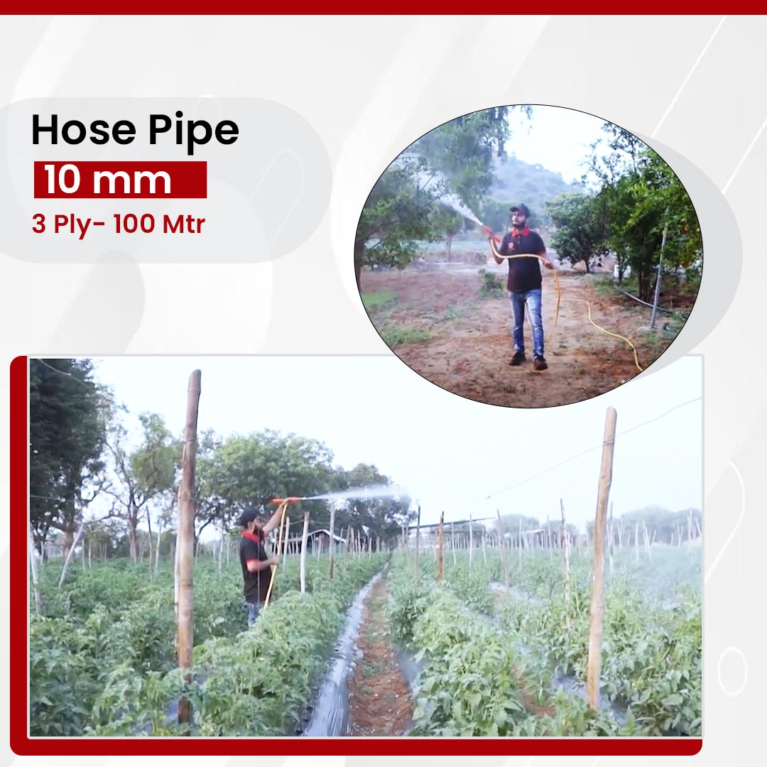 Hose Pipe 10 mm 3 Ply- 100 Meters