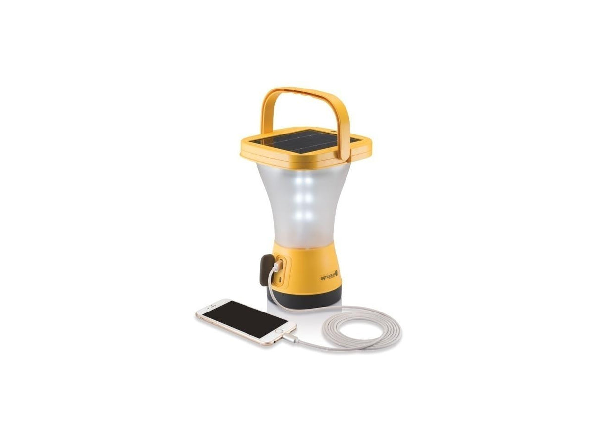 AgniSolar Lantern 2 - 240 Lumens, 2W Solar Panel, USB Mobile Charging