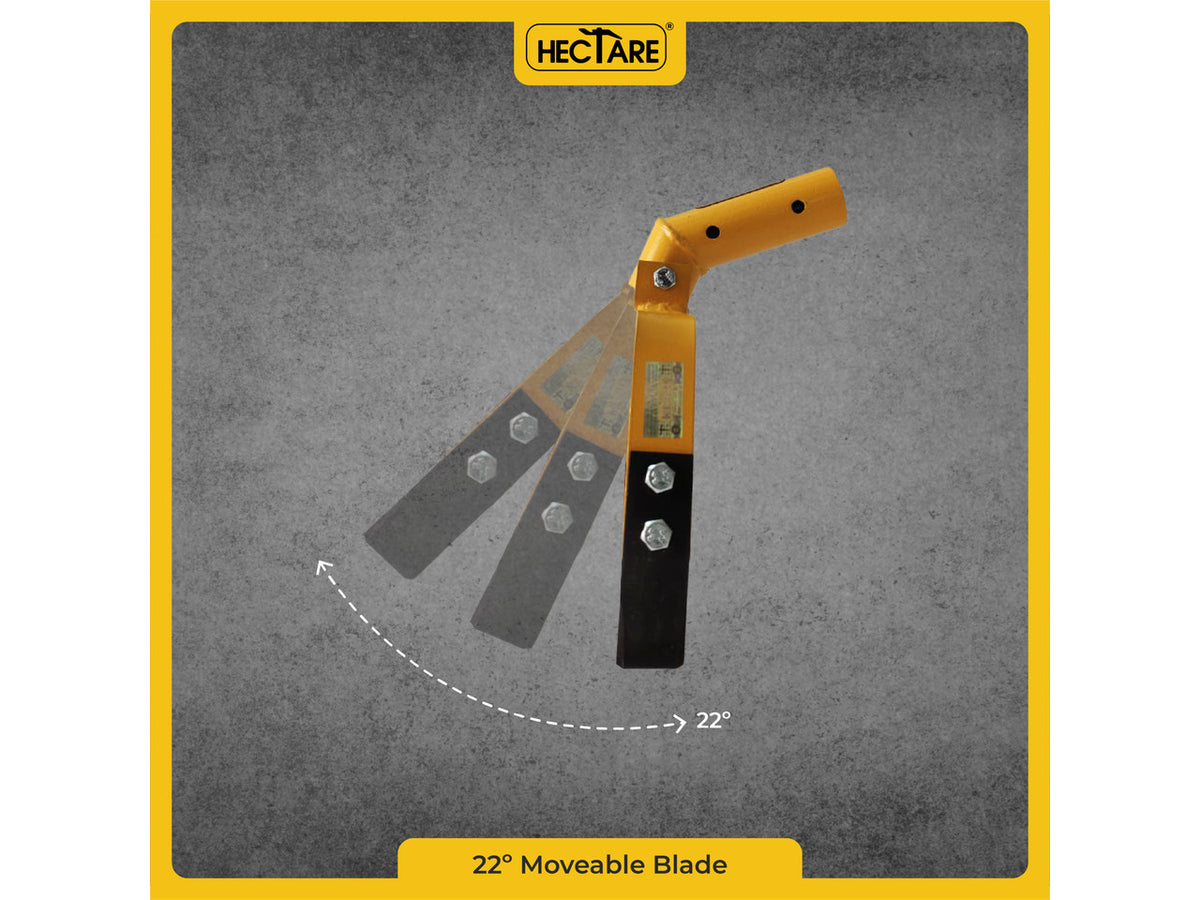 Hectare Heavy-Duty 8-Inch Manual Weeder Head | Without Pole - image 2