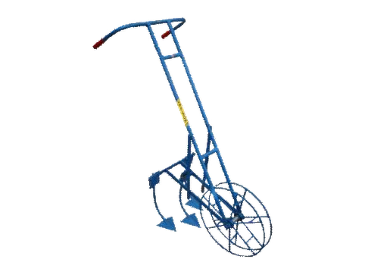 Unison Wheel Hoe (Rings Wheel) – 3 Tines Adjustable Handle | 1077-RW