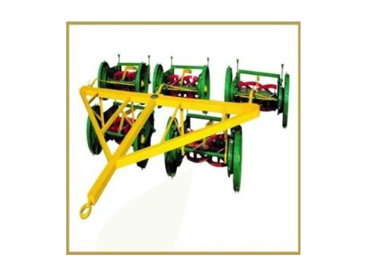 Unison Classic Large-Diameter Studded Steel-Wheel Gang Mower | 3 Units 30in Each