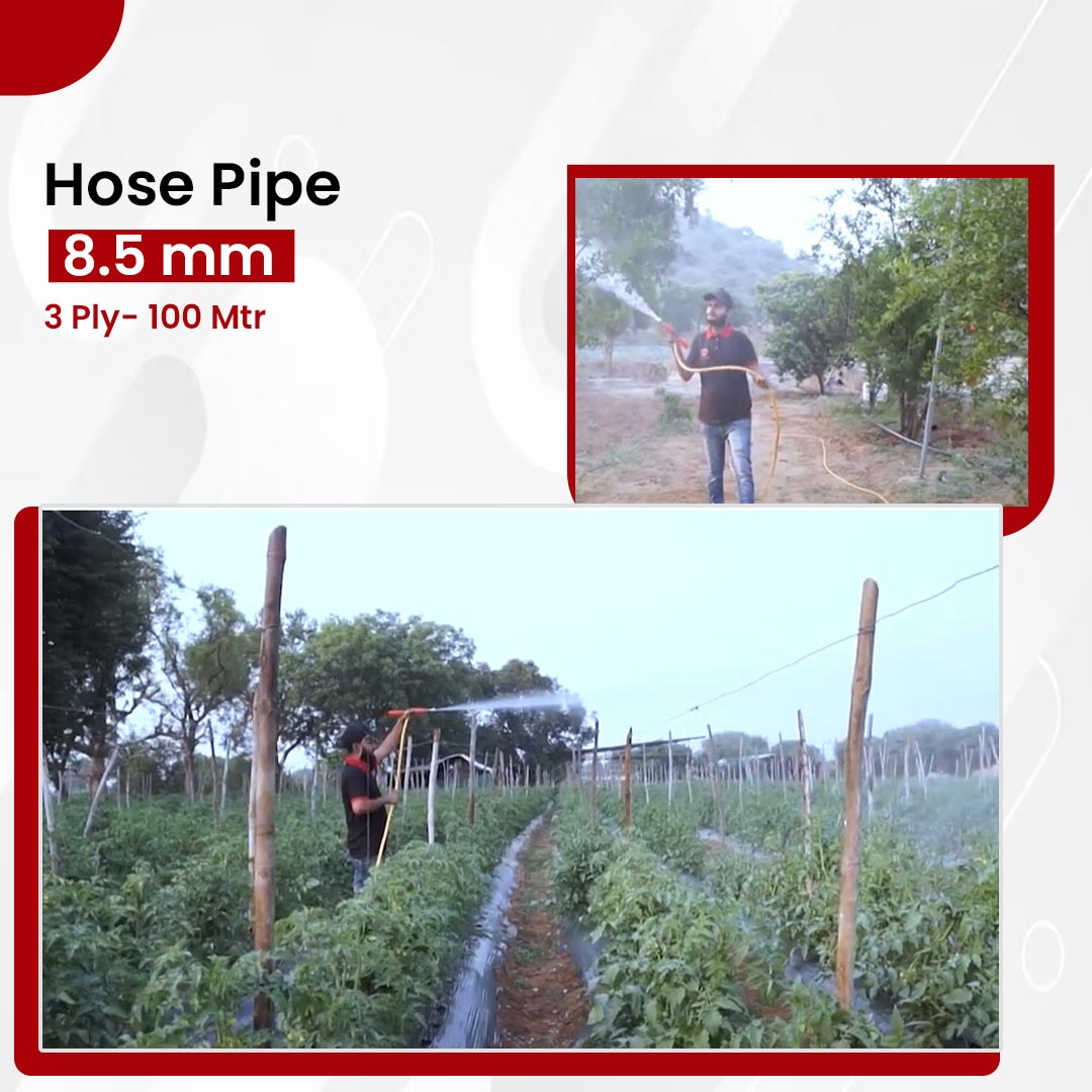 Hose Pipe 8.5 mm 3 Ply- 100 Mtr