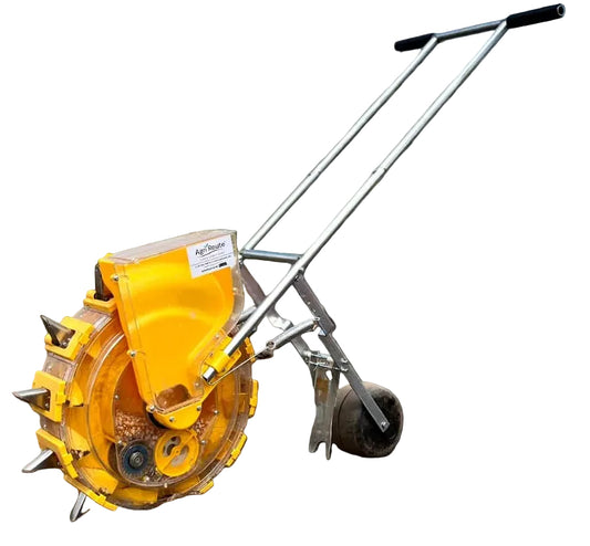 Single Drum Manual Seeder – 12 Mouth, Adjustable Spacing & Depth