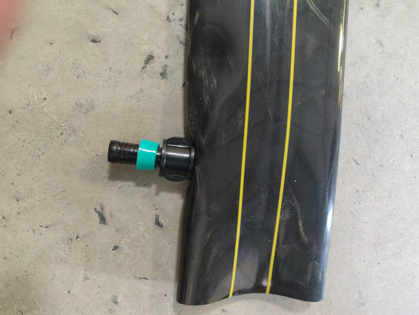 Layflat to drip pipe connector (16mm)
