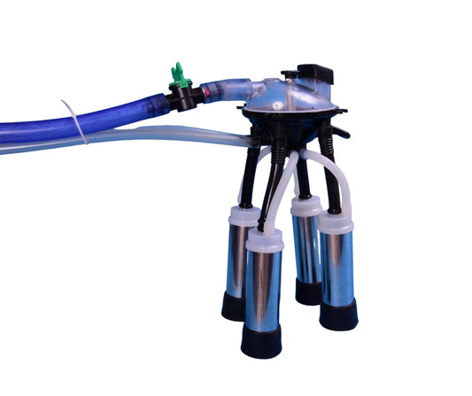 Milking machine single bucket model