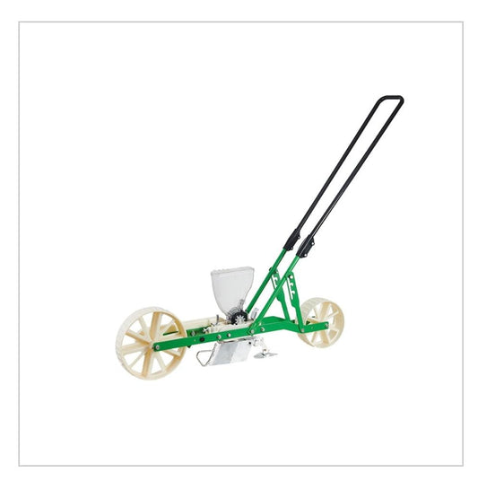 Hand push vegetable seeder