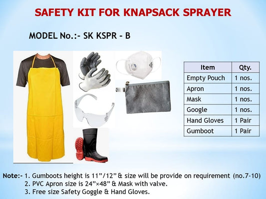 Safety Kit for Knapsack Sprayer(B)