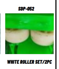 White roller set/2 pc