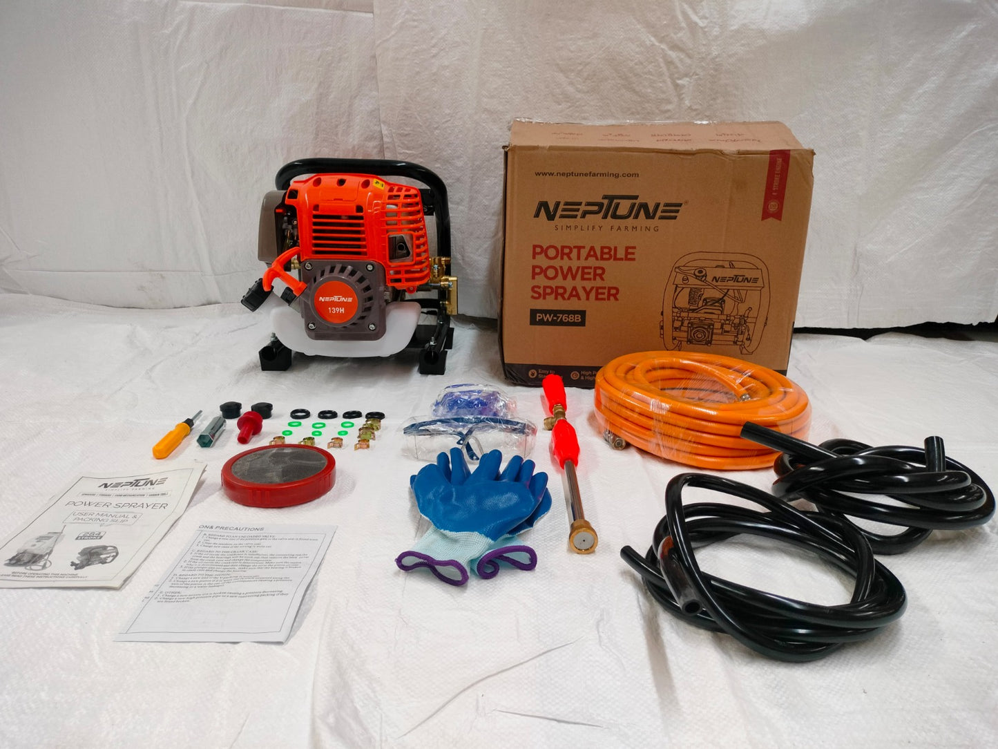 Portable Power Sprayer with Wheel(PW-768B)