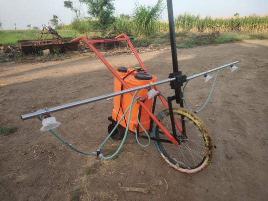 Cycle weeder+ Sprayer + Pump(16 lit)