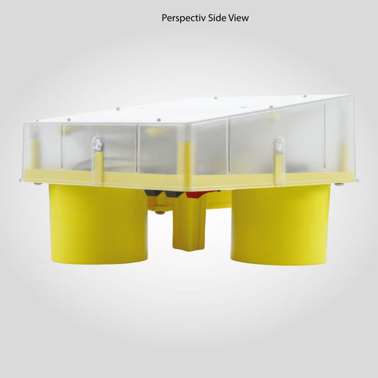 Solar Smart Animal Repellent Light – 360° Sound + LED, 5–7 Bigha Coverage - image 2