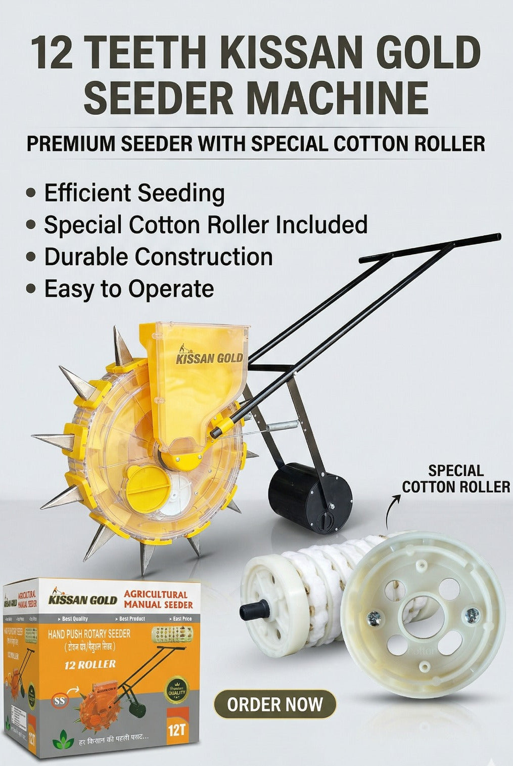 Single Drum Seeder (Kisan Gold)