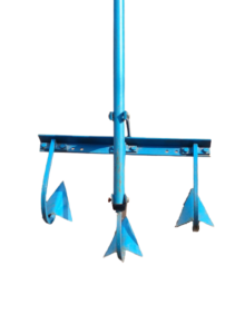 WHEEL HOE THREE PIN (48”) PIPE HANDLE