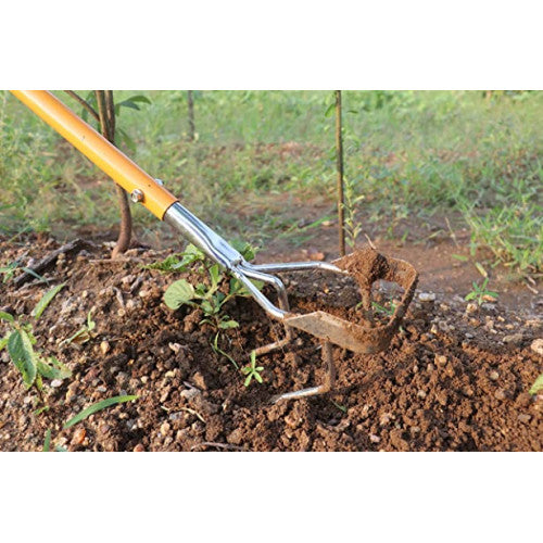 2 in 1 Hand cultivator with handle