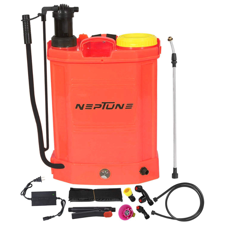 2 in 1 Hand Cum Battery Operated Knapsack Garden Sprayer Bs-25 (Capacity: 20LTR) 12V/12Ah
