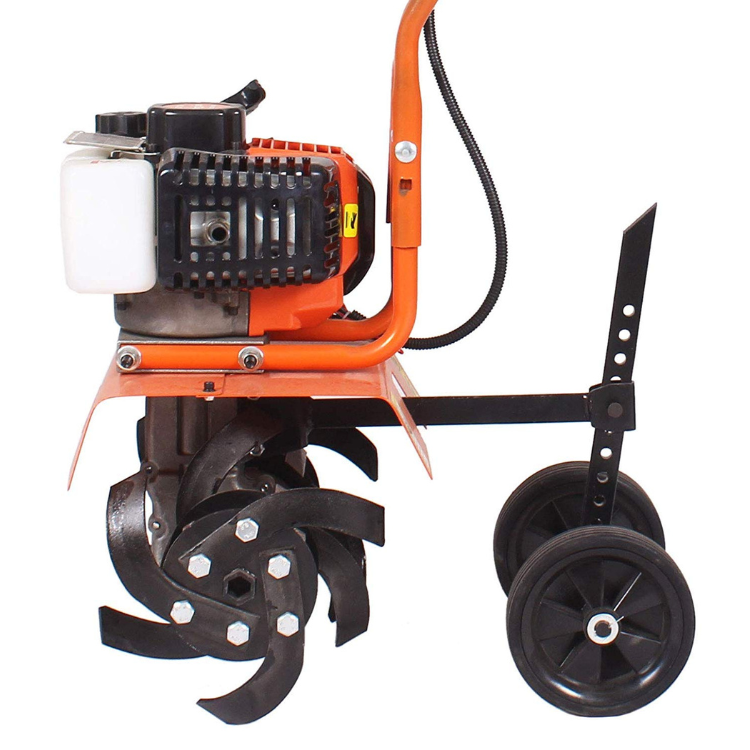 NEPTUNE SIMPLIFY FARMING Garden Mini Power Tiller/Cultivator/Rotary/Weeder with 2 Stroke 52 CC Engine (NC-52-Bottom)