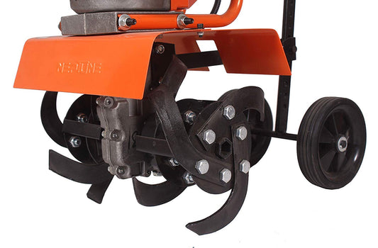 NEPTUNE SIMPLIFY FARMING Garden Mini Power Tiller/Cultivator/Rotary/Weeder with 2 Stroke 52 CC Engine (NC-52-Bottom)