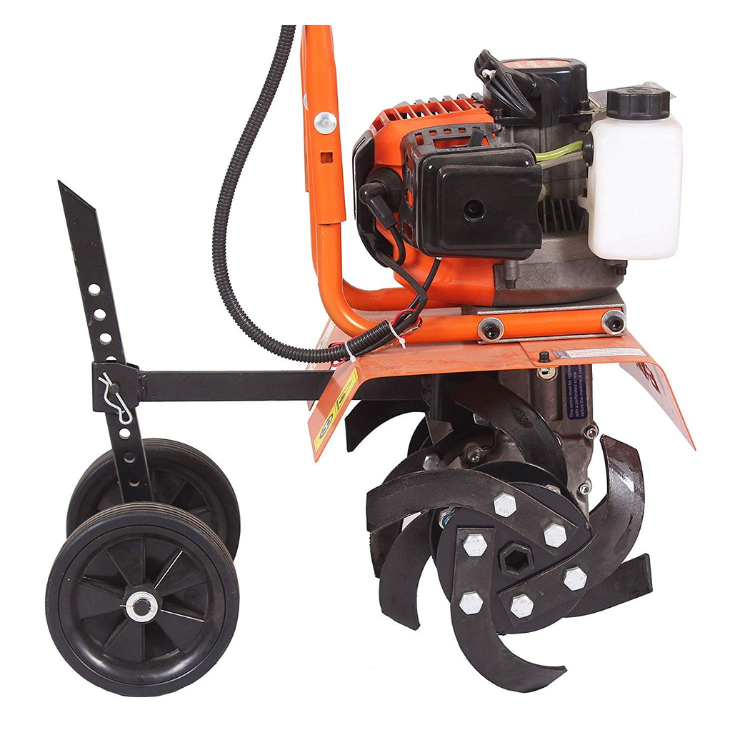 NEPTUNE SIMPLIFY FARMING Garden Mini Power Tiller/Cultivator/Rotary/Weeder with 2 Stroke 52 CC Engine (NC-52-Bottom)