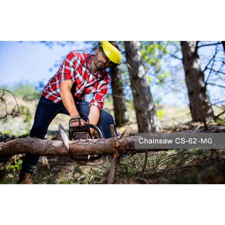 NEPTUNE SIMPLIFY FARMING 62 CC 4 HP Petrol Chainsaw with 24″ Cutter Bar, 2 Stroke Engine (CS-62 Chain Saw)