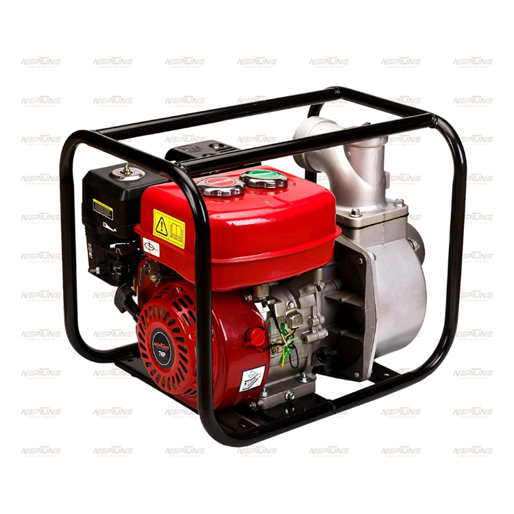 NEPTUNE SIMPLIFY FARMING 6.5 HP 4 Stroke Engine Petrol Start Kerosene Run Water Pump Set,3x3-inch