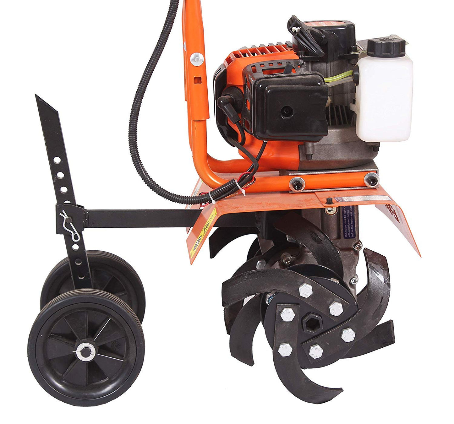 NEPTUNE SIMPLIFY FARMING Garden Mini Power Tiller/Cultivator/Rotary/Weeder with 2 Stroke 52 CC Engine (NC-52-Bottom)