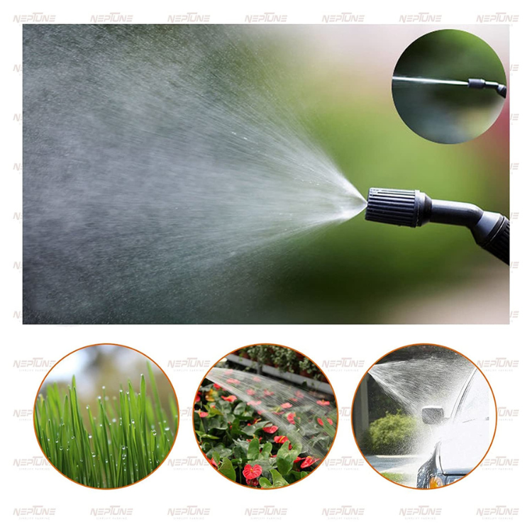 NEPTUNE SIMPLIFY FARMING 8 L Hand Operated Garden Pressure Sprayer (Red and Yellow, Standard)