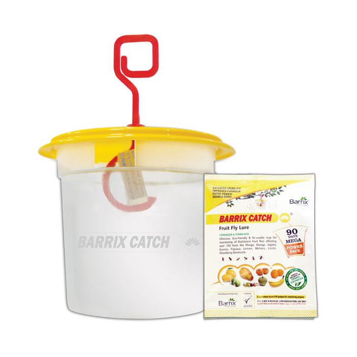 Barrix Catch Fruit Fly Trap (Set of 4 piece)