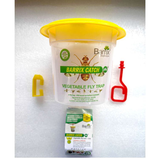 Barrix Catch Vegetable Fly Trap Set (Set of 3 Pieces)