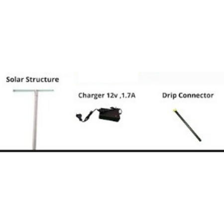 SOLAR OPERATED PESTICIDE SPRAYER MACHINE + DRIP INJECTOR