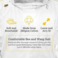 Bee Protective Suit – 100% Cotton, Removable Aerated Veil, Full-Body Coverage - image 2