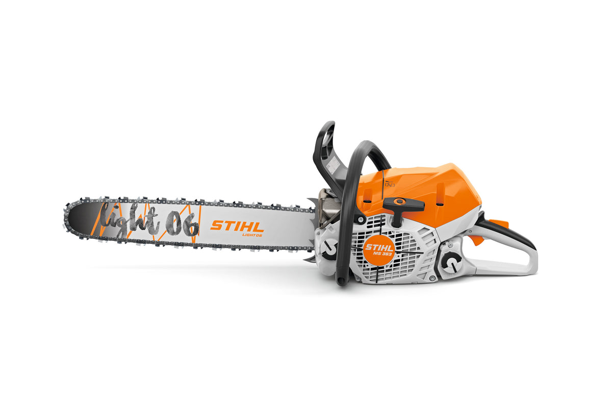 STIHL MS 363 with 25” inch Duromatic guide bar and 36 RMXsaw chain