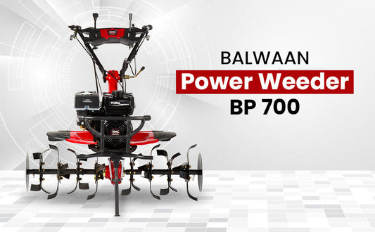 Balwaan Red Tiger BP-700 7HP power weeder