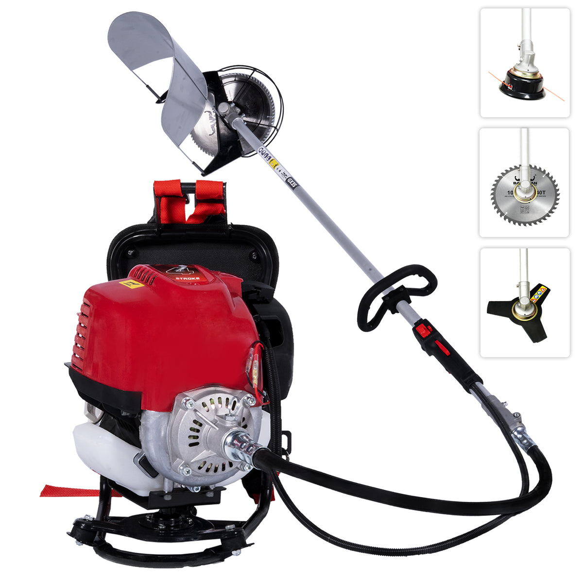 BX-52|Balwaan Side Pack Brush Cutter Petrol