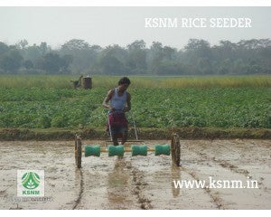KSNM Direct Paddy Seeder | 20 x 20 cm | 8 Rows - image 2
