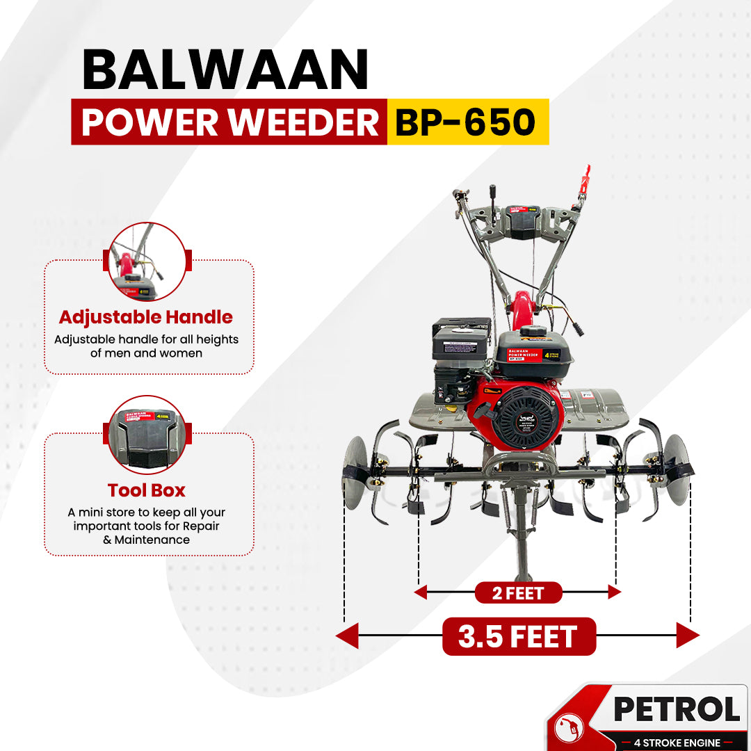 BP-650| Balwaan Power Weeder Petrol