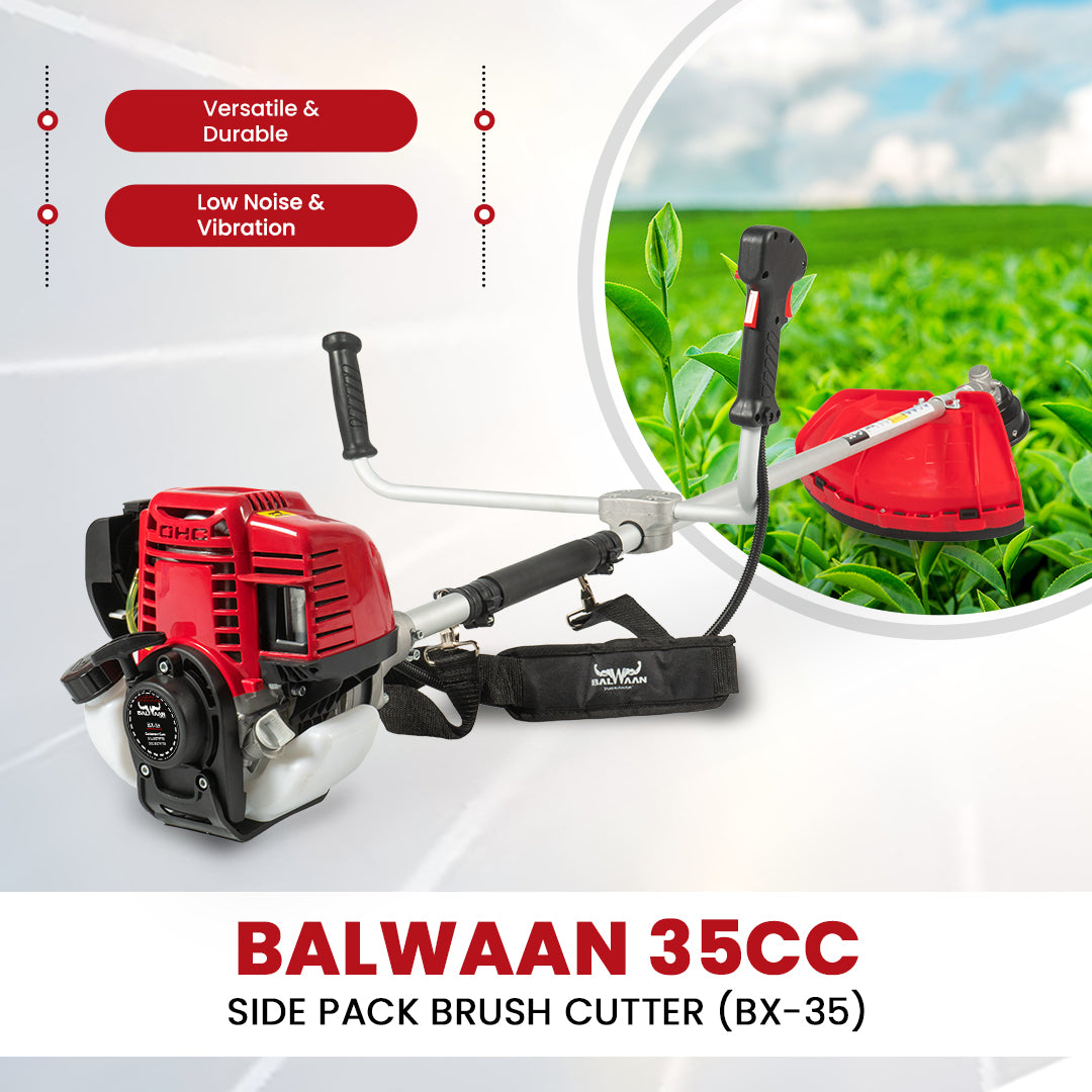 BX-35|Balwaan Side Pack Brush Cutter Petrol