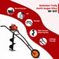 Balwaan Trolly Earth Auger with 8 Inch & 12 Inch Planter