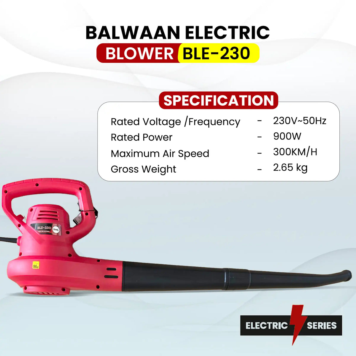 Balwaan Electric Blower BLE-230