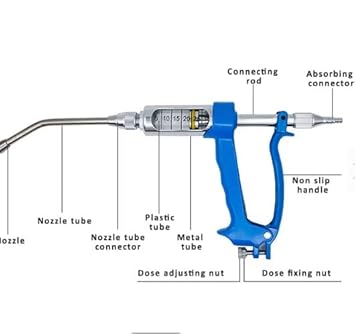 30ML Oral DRENCER VETRINERY Gun with 3 Litter Capacity CAN