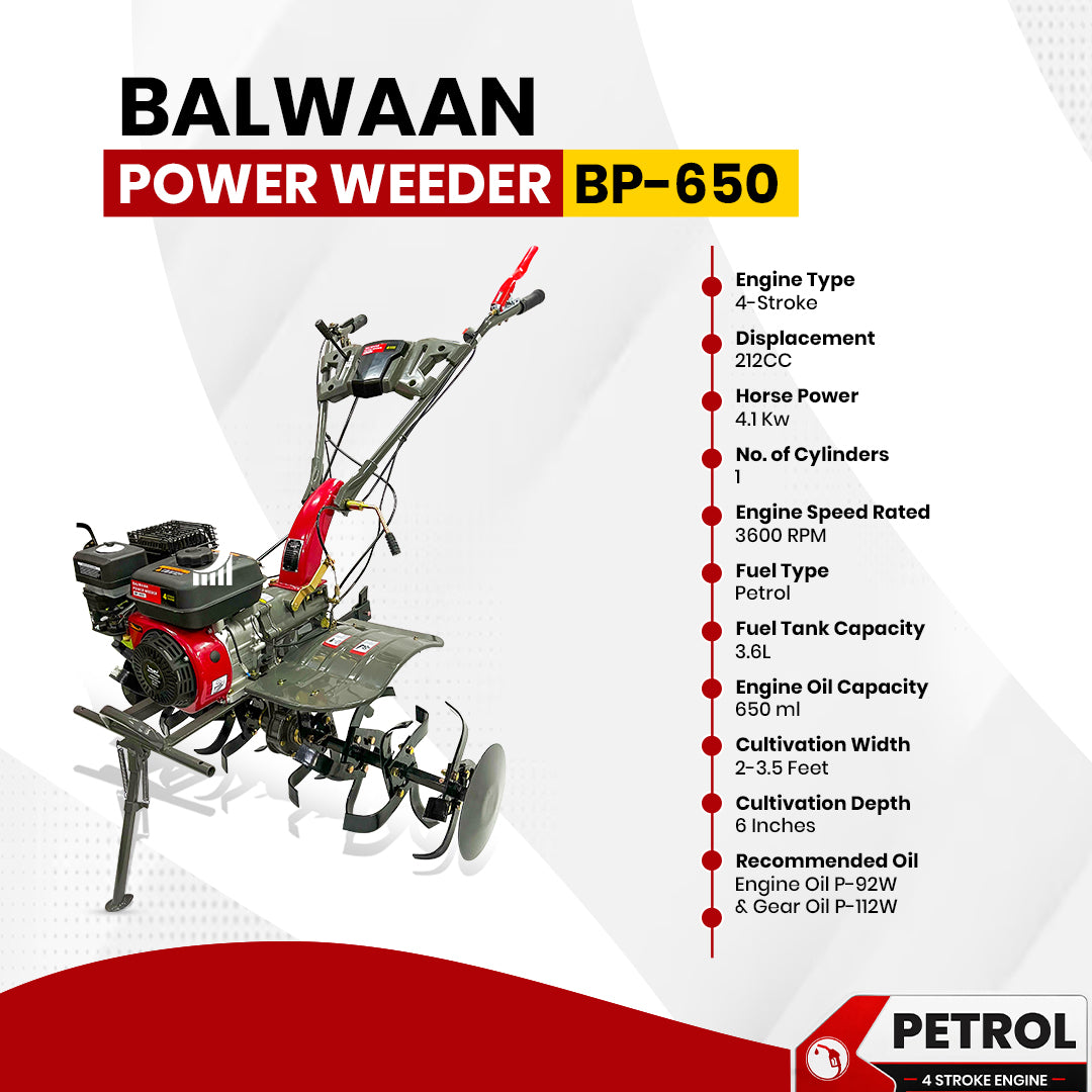 BP-650| Balwaan Power Weeder Petrol