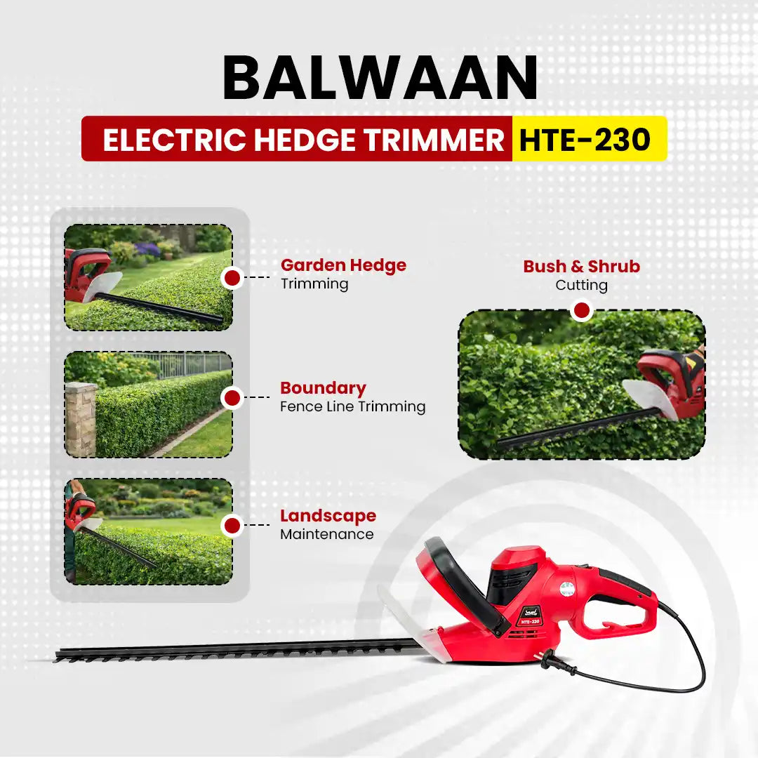 Balwaan Electric Hedge Trimmer HTE-230