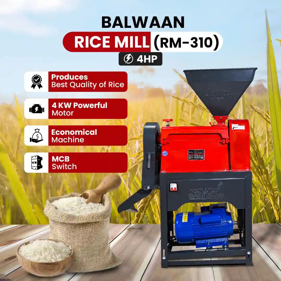 Balwaan Rice Mill CI Model RM-310 - image 5