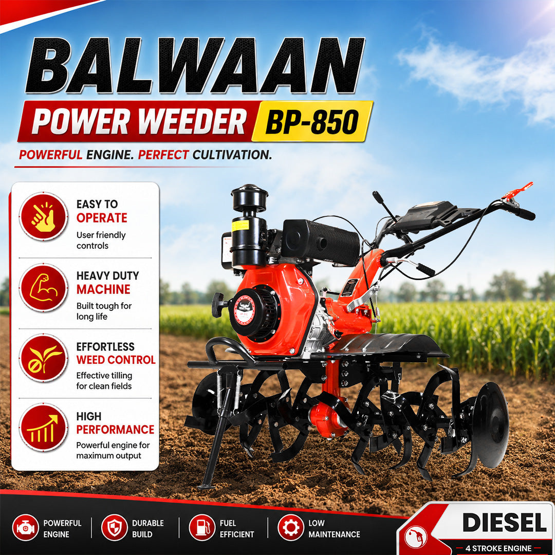 BP-850| Balwaan Power Weeder - Diesel