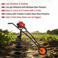 Balwaan Trolly Earth Auger with 8 Inch & 12 Inch Planter