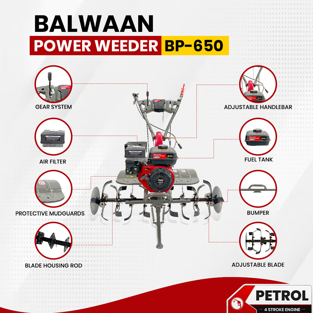 BP-650| Balwaan Power Weeder Petrol