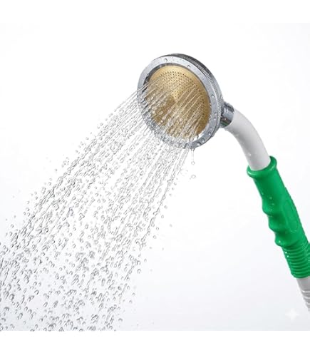 Superfine Garden Shower Head – Brass Mesh, 1/2, 3/4 & 1 in Threaded Fit