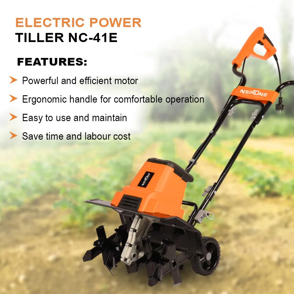 Electric Portable Mini Garden Tiller Cultivator, Weeder NC-41E 1500 W