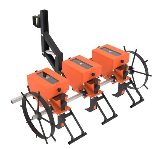 ProSeeder 2 Box with Tractor Attachment – Adjustable Two-Row Seeder